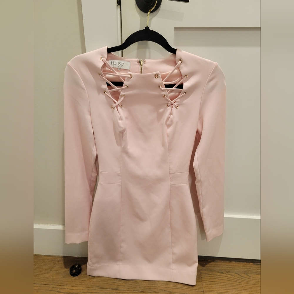 House of CB pink dress